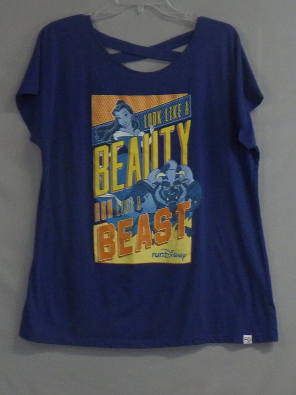 Blue Run Disney Beauty and the Beast Graphic T-Shirt A634